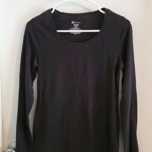 Black long sleeve shirt